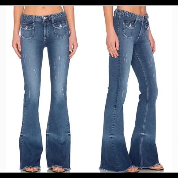 Tularosa Flare Penelope Jeans in Ankara Wash size 27 - Picture 13 of 17